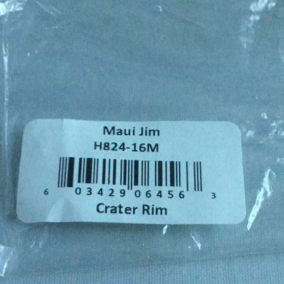 MAUI JIM CRATER RIM SUNGLASSES POLARIZED. - Picture 6 of 6